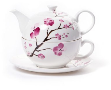 Shamila Tea for One Set Cherry Blossom