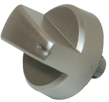 Belling 082830204 Ugns- och spistillbehör/knappar och strömbrytare/häll/originalersättning, silver vridknapp för din ugn/denna del/tillbehör är lämplig för olika märken