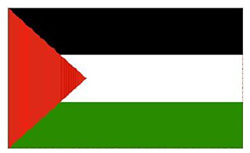 Bandiera nazionale della Palestina, 152 x 91 cm