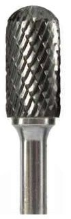 Bibielle Tungsten Carbide Ball Nose 10mm Diamond Cut Burr