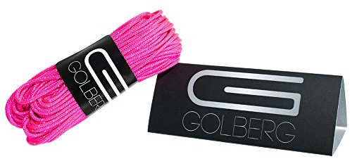 GOLBERG G 1,8 mm fluoreszierendes, reflektierendes Paracord, 43,1 kg – 20 Meter – perfekt für Spannseil, Zeltseil, Camping, Wandern – (Reflektierendes Neon-Pink)