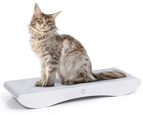 CanadianCat Company | Kratzbrett Comet | White Edition - XL | ca. 75 x 30 x 8 cm