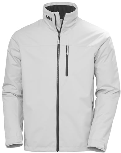 Helly Hansen Hombres Chaqueta de capa intermedia Crew 2, Gris Niebla, XL