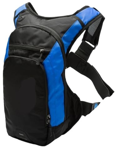 GIYXHU Fahrrad Rucksack Motorrad-Trinkrucksack, reflektierendes Motorrad, Mountainbike, Outdoor-Sport, Gepäck, Fahrradausrüstung Zum Radfahren(Blue)