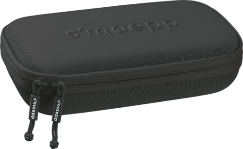 Schlampermäppchen Hardcase XL Onyx s'maepp: großer und übersichtlicher Stauraum bei kompakten Abmessungen