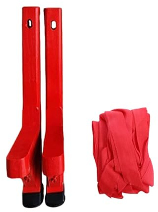 Perfeclan Holzstelzen, Entwicklung des Gleichgewichtsvermögens, traditionelle chinesische Stelzen für und Erwachsene, Länge 45 cm