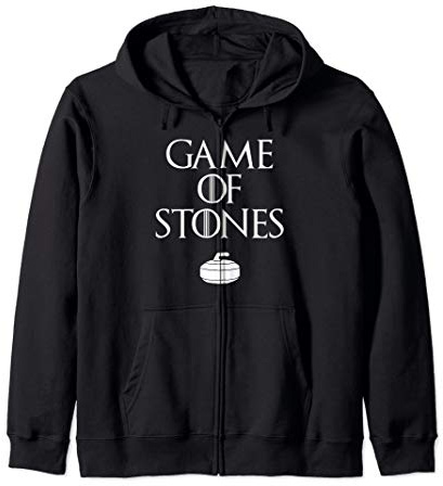 Curler - Game of Stones curling Zip Hoodie