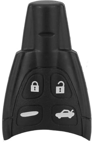 Estuche para Llave de Automóvil, 4 Botones Estuche para Llave de Automóvil Accesorios de Reemplazo de Carcasa de Llave Reemplazo de Estuche de Protección de Llave Remota para 93 95