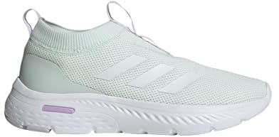 adidas Mujer Cloudfoam Move Sock Shoes, crystal jade/Cloud white/grey two, 36 EU