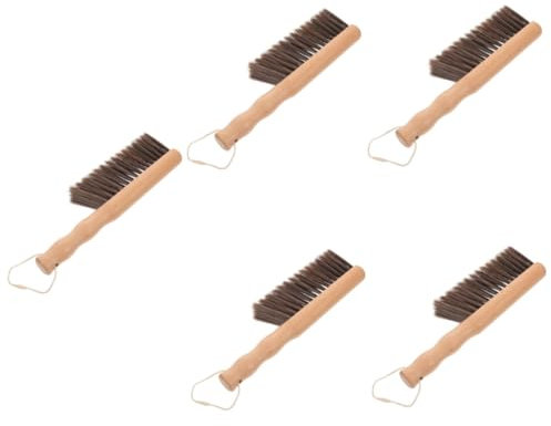 Healeved 5stücke Feuerstelle Handbesen Aus Robuste Reinigungsbürste Für Kamin Und Betten Vielseitiges Werkzeug Für Müheloses Säubern Elegantes Design Für Ansprechende Kaminpflege
