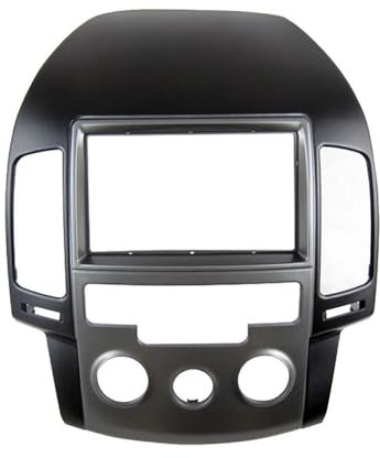 ASJFGTEH 7-Zoll-2-DIN-Radio-DVD-Einbaurahmen, kompatibel mit I30 FD I30 CW, Stereo-Panel, Radio-Armaturenbrett-Kit, Montage-Zierrahmen – Linkslenker(MT AC,178-100mm)