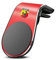 YHRNN Porta Cellulare Auto per Fiat Abarth 595 Abarth 500 abarth 124, Supporto Universale GPS Bocchetta dell'aria per auto Supporto per telefono cellulare,Red1