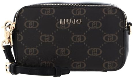 Liu Jo borsa a tracolla Ridhi ECS Camera Case Nero marrone scuro
