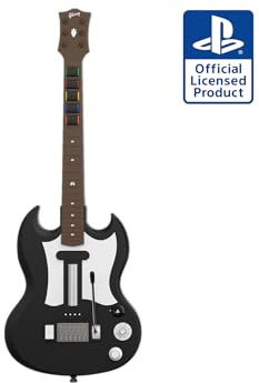 CRKD Gibson SG Black 20th Anniversary Edition Guitar Controller for PlayStation 5, PlayStation 4, and PC