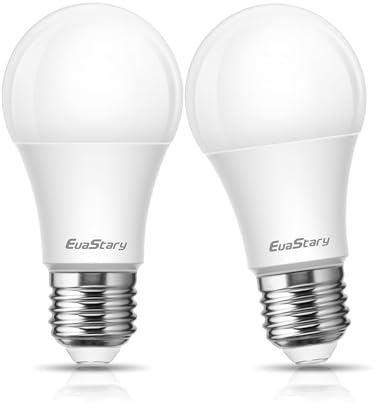 EvaStary 15W E27 LED Lampe, ersetzt 150W, 3000K Warmweiß, 1500LM Super hell Glühbirne, E27 A60 Edisonbirne mit 280° Abstrahlwinkel, 230V Energiesparlampe, Nicht Dimmbar, 2er Pack