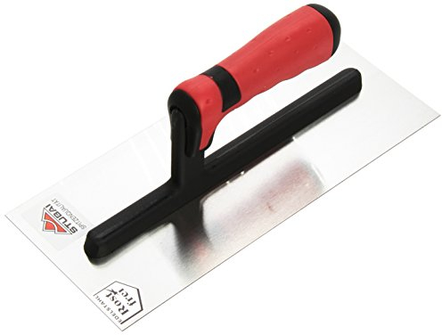 Stubai 4339012K - Llana, 2 cantos, palo largo (inoxidable, 280 x 120 mm)