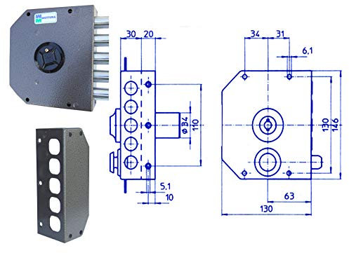 Mottura 49343 Cerradura