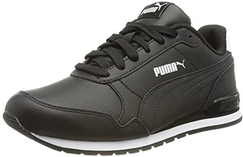 PUMA ST Runner v2 Full L, Sneakers Unisex Adulto, Black Black White, 42.5 EU