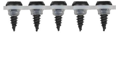 HELFAST Profilverbindungsschrauben, magaziniert, 3,9 x 11 mm, Feingewinde, PH2-Antrieb, Stahl gehärtet, phosphatiert, 1000 Stück – Profiqualität für Magazinschrauber