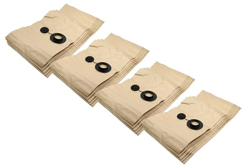 vhbw 20x Sacs filtrants compatible avec Festool FIS-SR 5/6 /5, SR 200 / E, SR 300, SR 212 appareil d'aspiration - 29,7cm x 99,6cm couleur sable