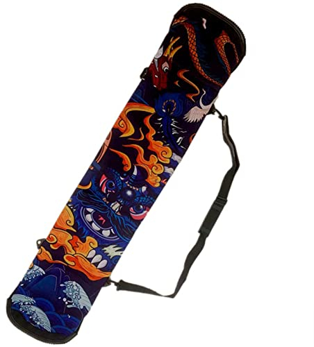 WEALTHY73 Snowboardtasche Snowboard-Skitasche SBR Elastisches Tauchmaterial Verdickte Verschleißfeste wasserdichte Einzelschulter-Aufbewahrungstasche,Cloud,160CM