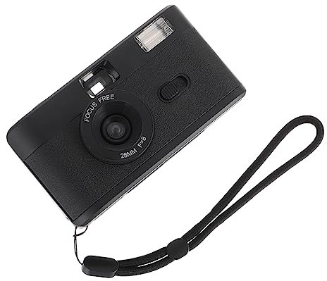 jojofuny 2stücke Vintage Filmkamera Mit Eingebautem Wiederverwendbare Filmkamera Für Analoge Fotografie Kompatibel Mit Schwarz -Film Einfache Handhabung Für Und Retro-Fans