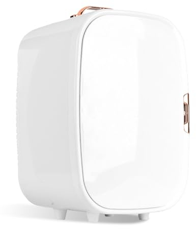 Rumicet Mini Frigo Portatile 20 Litri, Frigorifero Piccolo da Ufficio con Funzione Raffreddamento e Riscaldamento, Portatile e Silenzioso, per Cosmetici e Bibite