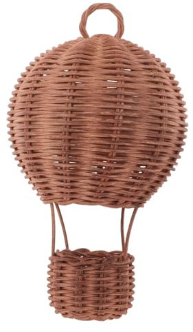 KOMBIUDA Wanddeko Ballon Aus Weiden Hängend Für Wohnzimmer Kinderzimmer Schlafzimmer Dekoration Handgefertigt