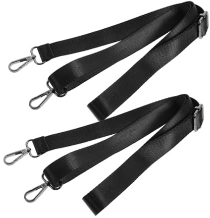 Anneome 2 Stücke Verstellbare Elastische Beinriemen für Pferdedecken mit Metallschnallen Nylon Komfortabel und Sicher