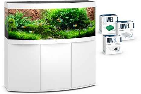 JUWEL Aquarium - Vision 450 Kombination Weiß Premium-Bundle
