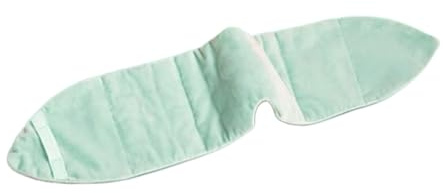 Gewichtete Schlafmaske | Lichtundurchlässige Augenpads Für Flugreisen | Atmungsaktive Schlafhilfe Für Frauen, Männer, Kinder, Reisen Und Entlastung Für Seitenschläfer