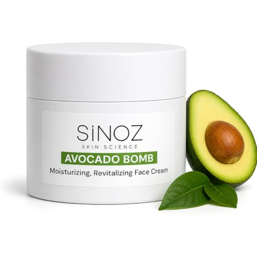 sinoz Avocado Bomb Revitalizing Moisturising Face Care Cream 50 Ml