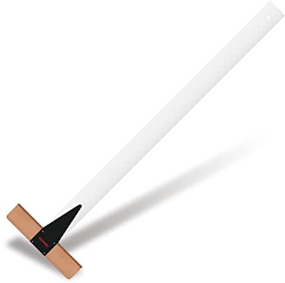 Aristo AR1910 Reißschiene ohne Teilung (100 cm) glasklar