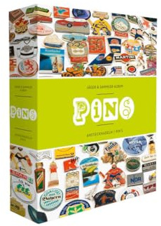 Leuchtturm Album pour pins, épingles, Broches, avec 4 Planches recouvertes de Velours