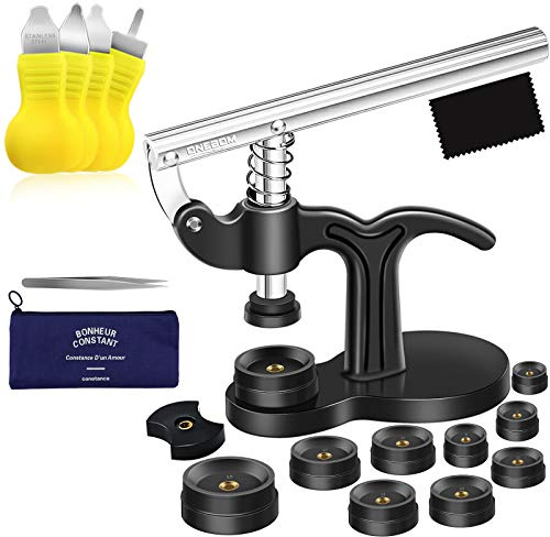 ONEBOM Watch Press Tool Set, Watch Repair Kit Professional with Everything, for Various Kinds of Watch (Watch Press Kit)…