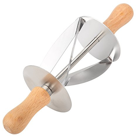 Croissant Roller Cutter Multi Function Stainless Steel Slices Tool Portable Homemade Pastry Dough Cutter Kitchen