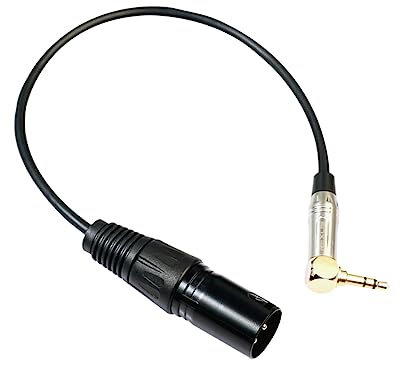 Toyvian 90grad Xlr Adapterkabel Für Mikrofone Smartphones Und Audio Geräte Robustes Goldbeschichtet Langlebig