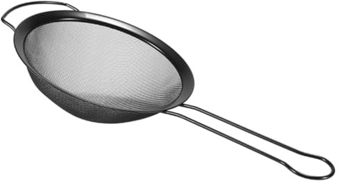 Cabilock Colador De Acero Inoxidable Inclinados Para Cocina Filtro De Malla De Acero Inoxidable Para Tamizar Alimentos