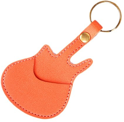 para púas de guitarra de Cuero para Púas | Bolsa Estuche Portapúas Guitarra Accesorios de Instrumentos Musicales para Músicos, Accesorios de Colección para Amantes de