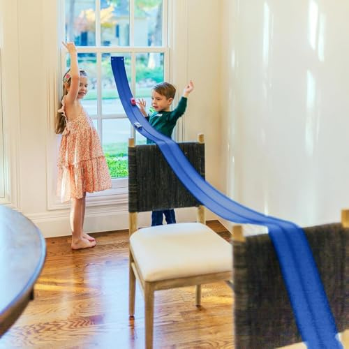 YushengTai Autorennbahn Kinder 5M - Flexible Rennbahn Dual Rennstrecke mit 4 Metallautos & Aufbewahrungstasche, Autobahn Geschenke für Jungen und Mädchen ab 3 4 5 6 7 Jahre