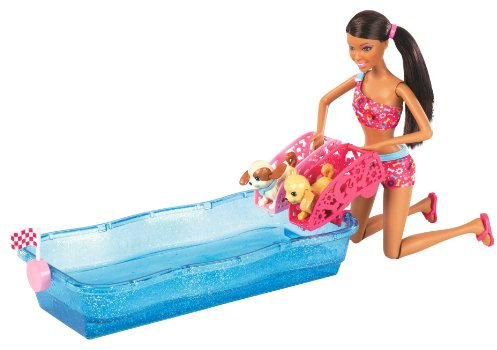 BARBIE SWIM & RACE PUP NIKKI DOLL