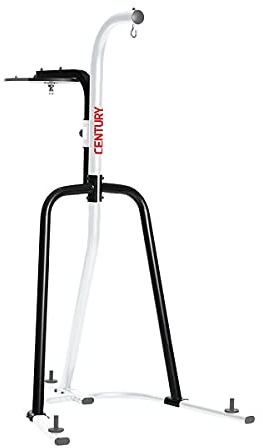 Century Speed und Heavy Bag Plattform Weiß/Schwarz Ständer für Boxsack & Boxbirne