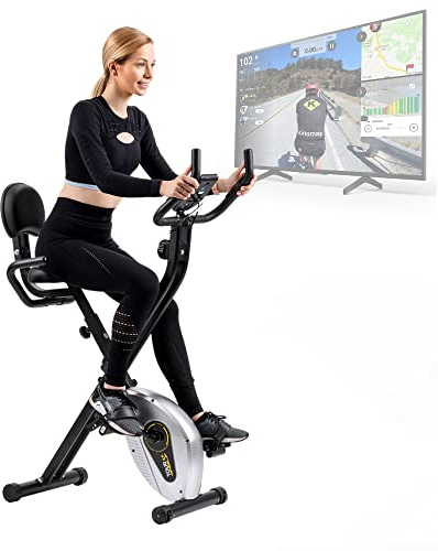 Bluefin Fitness Tour XP Cyclette Pieghevole da Casa, Nero