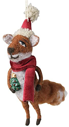 Homart 0451-0 Dekofigur Fuchs, 14 cm Höhe, Filz