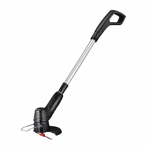 Tondeuse Manuelle Tondeuse à Gazon électrique Tondeuse à Gazon de Jardin Domestique Rechargeable Portable pour tondre la pelouse