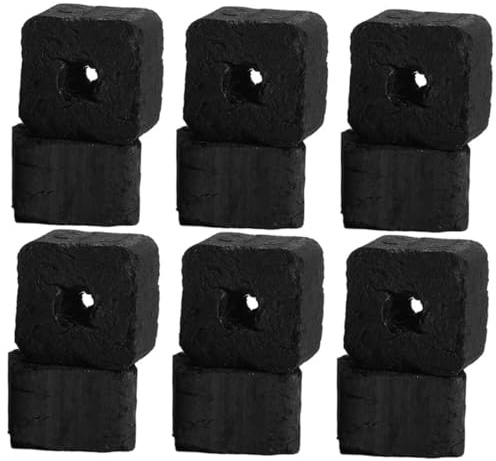 Smokeless Bamboo Charcoal Black for Camping and Korean Bbq | Odorless Versatile Use, Easy to Carry Fuel, Grilling Charcoal Category, Supports Indoor or Outdoor Cooking