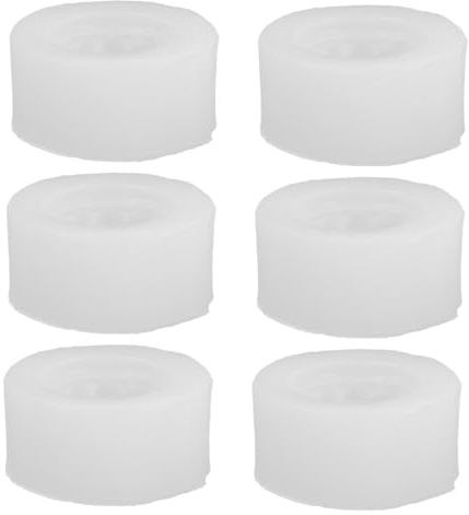 STOBAZA 6 Pcs Moules à Macarons en Silicone Moulage Précis et Réutilisable pour Pâtisserie Maison et Fêtes