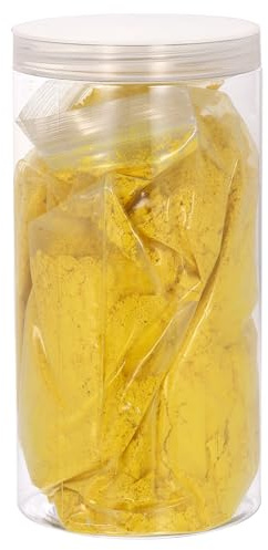 QUARKZMAN Pigmento De óxido De Hierro Para Concreto Malla 800 28.2oz (800g) | Pigmento Para Lechada De óxido De Hierro Para Pintura De Baldosas Pastel Cemento Concreto Narciso