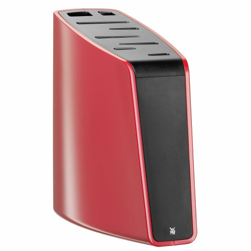 WMF 8 Slot Knife Block, Red