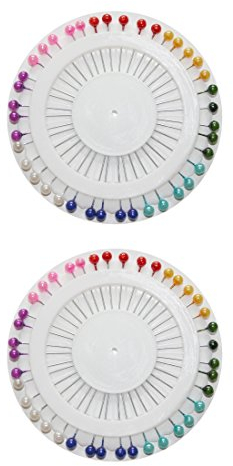 Stecknadelrad Stecknadel Nadel Perlkopf 32mm 2x32 Stück (0971)